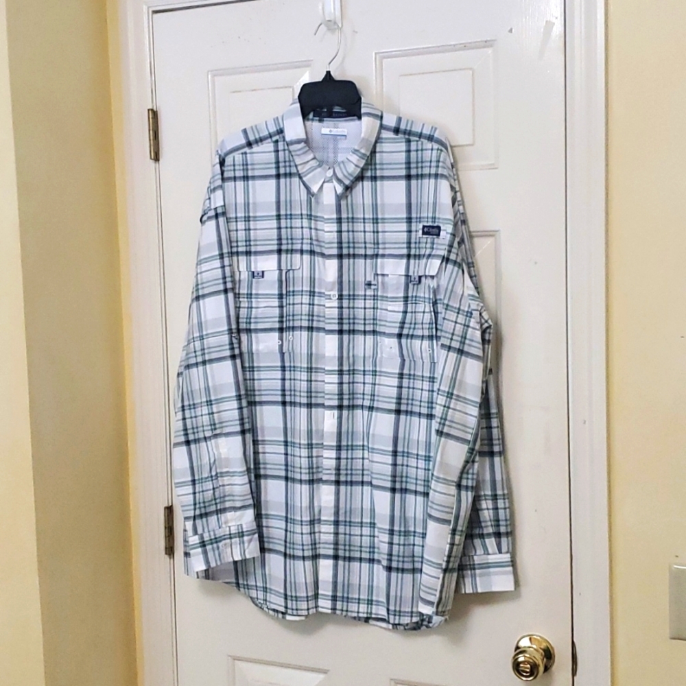 Men's button up, great for outdoors activities